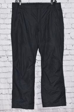Columbia Sportswear Women's XL Black Insulated Ski Snow Rain Pants WL8037